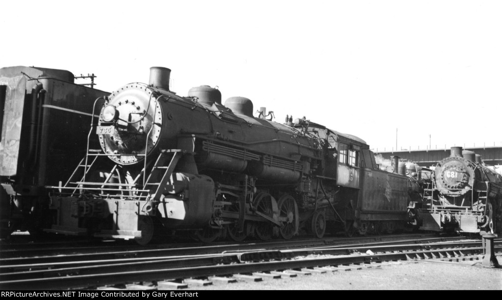 MILW 2-8-2 #735 - Milwaukee Road